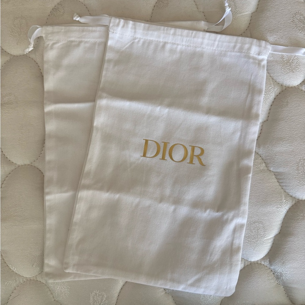 Dior dust bags